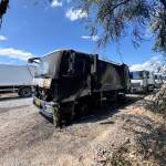 Изгорелите камиони