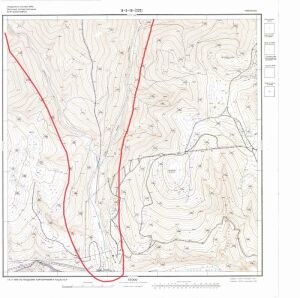 Карта на в.с. "Елените"