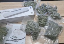 Намерената дрога, машина за вакуумиране и електронна везна