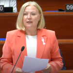 Надежда Йорданова в Страсбург