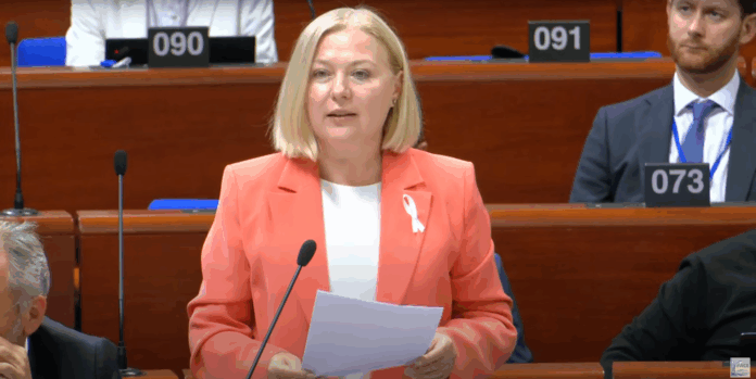 Надежда Йорданова в Страсбург