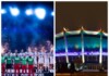 Националният отбор и Двореца на културата и спорта във Варна