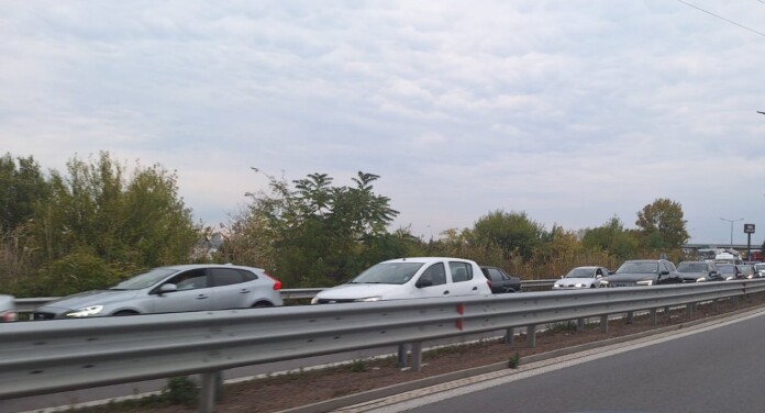 Образувалото се задръстване