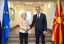 Християн Мицкоски и Урсула фон дер Лайен