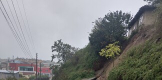 Подпорна стена падна в Свищов