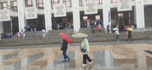 Протестът в Бургас