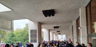 Протестът в Бургас