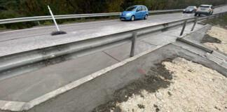 Ремонтираният участък