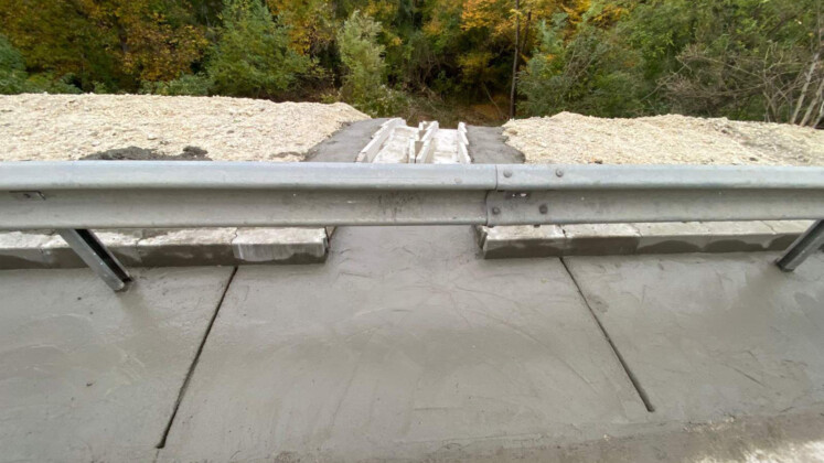 Ремонтираният участък