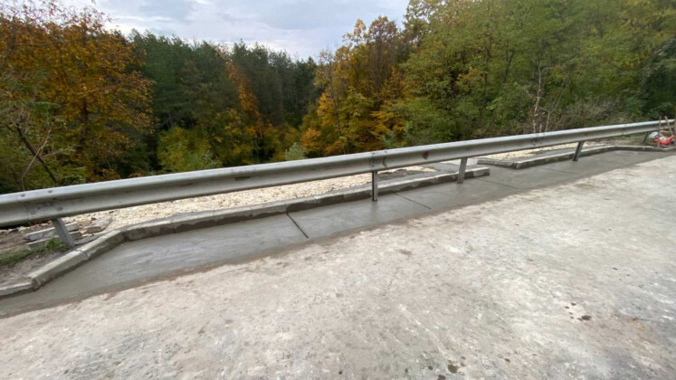 Ремонтираният участък