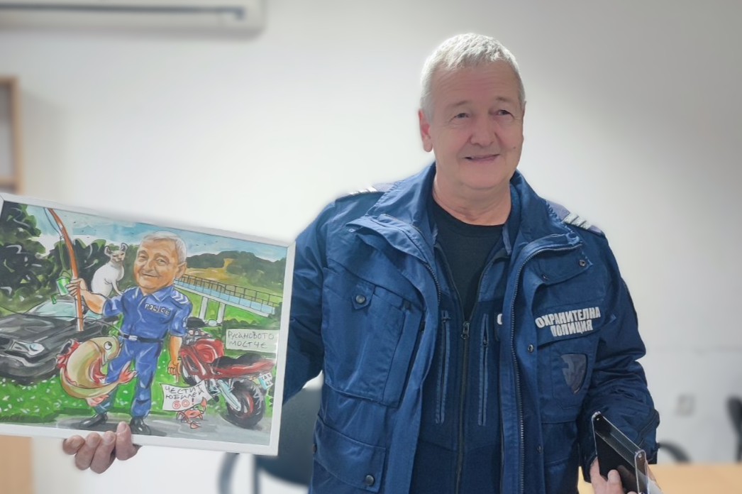 Днес със заповед на министъра на вътрешните работи младши инспектор