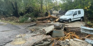 Ситуацията в Бургас след дъжда