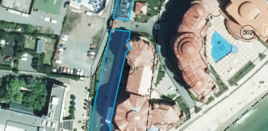 Снимка от кадастъра