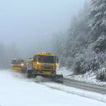 Снегът в София