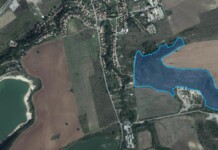 Теренът край Търговище