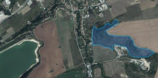 Теренът край Търговище