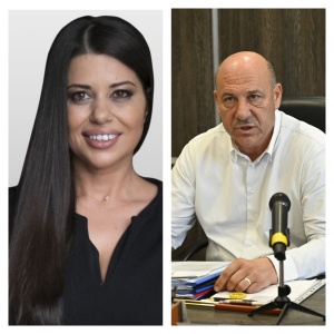 Журналистът Тина Ивайлова към кмета на ГЕРБ Иван Алексиев: Призовах делото да бъде преместено в друг район заради такива като вас! 1 Тина Ивайлова и Иван Алексиев