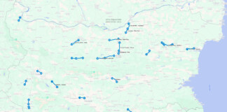 Всички отсечки за средна скорост