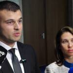 Депутатите от ПП "Възраждане" Йордан Тодоров и Искра Михайлова