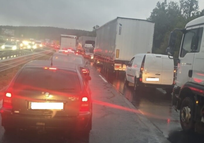 Задръстване на АМ "Тракия"