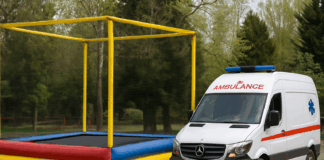 Батут и линейка