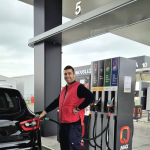 Бензиностанция в Сърбия