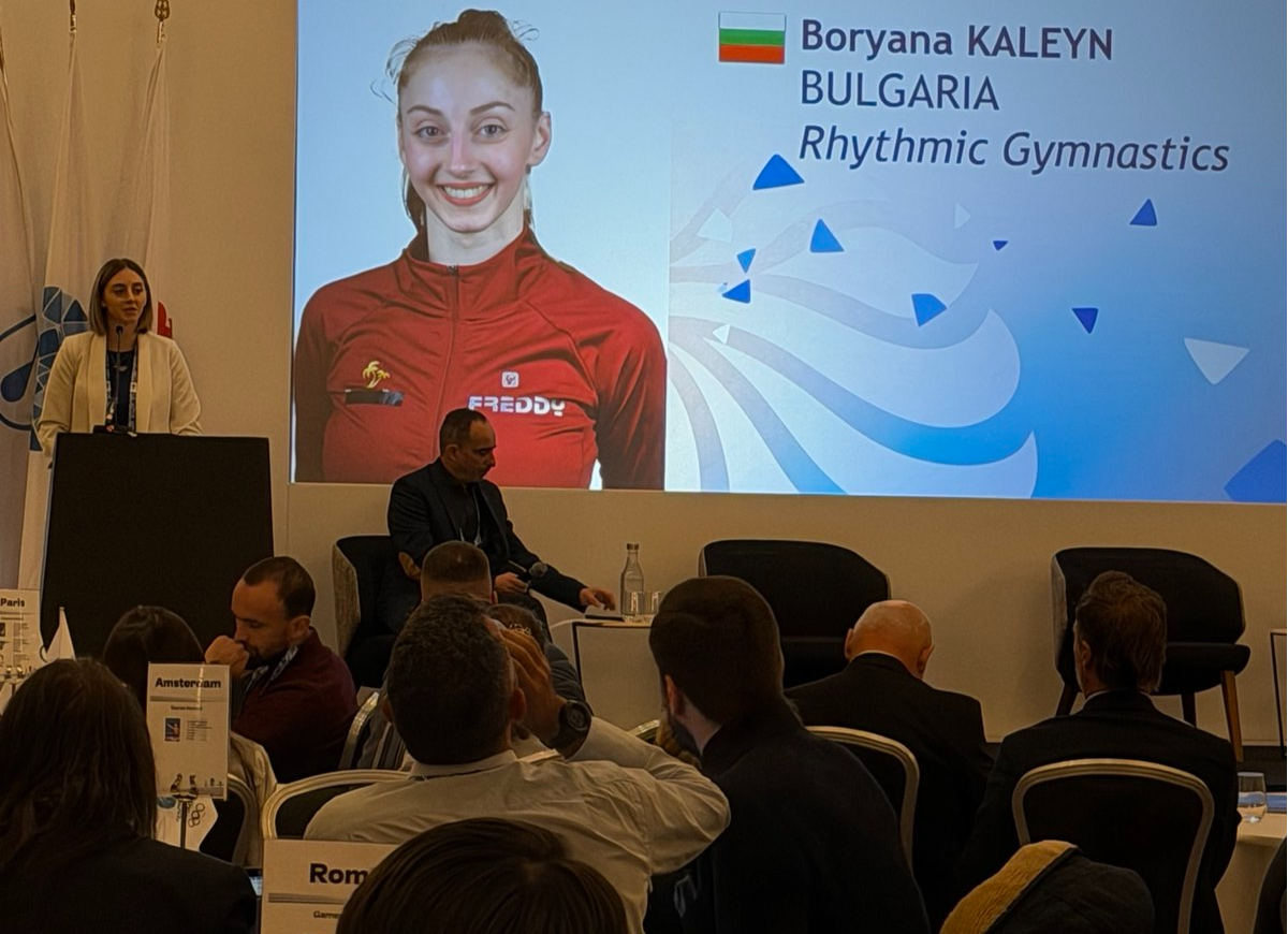 Сребърната медалистка от Париж 2024 Боряна Калейн произнесе вдъхновяваща реч