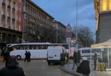 Парламентът преди протеста