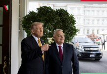 Тръмп – миротворец или рекетьор? Орбан купува срещу 600 милиона долара годишно отлагане на санкциите срещу Русия Доналд Тръмп и Виктор Орбан