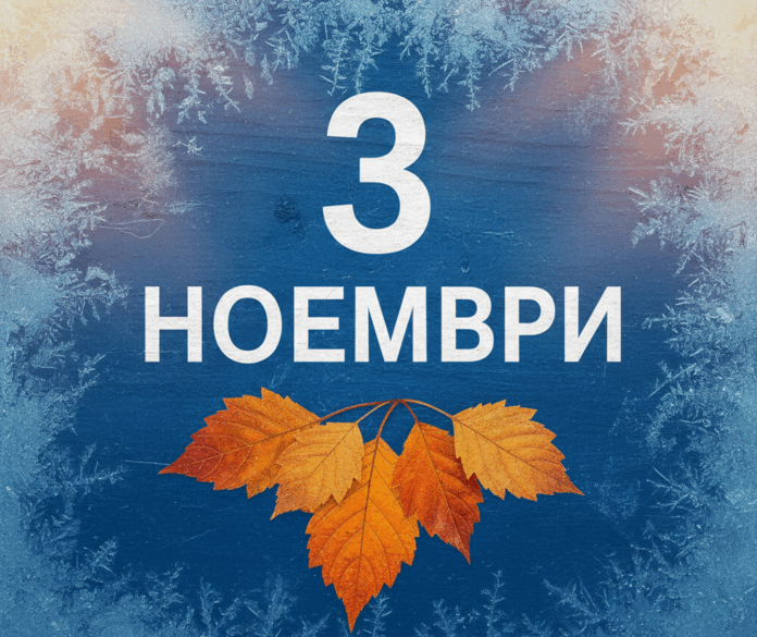 3 ноември