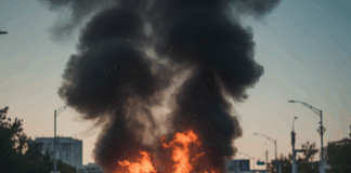 Три автомобила в пламъци - пожар в пловдивския кв. „Христо Смирненски“