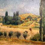 Картината "Пейзаж" на Златю Бояджиев