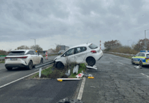Зрелищна катастрофа на пътя Сарафово – Бургас! Зад волана е била 24-годишна от Стара Загора! Катастрофата