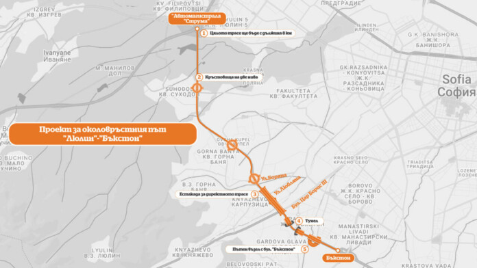 Околовръстен път в София Околовръстен път в София