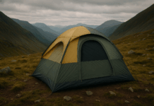 Палатка в планината