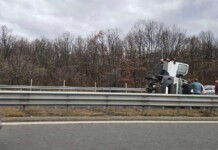 Зрелищна катастрофа на АМ „Тракия“ затруднява движението Катастрофа на АМ "Тракия"