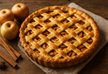 Ароматен пай с ябълка и канела: Домашна класика с неповторим есенен аромат Пай с ябълка и канела