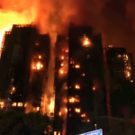 Пожар в Хонконг