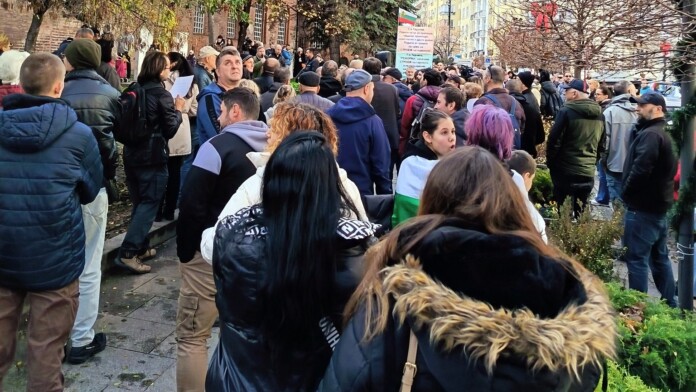 Протест в София Протест в София срещу новите правила за паркиране