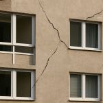 Пукнатини по жилищен блок