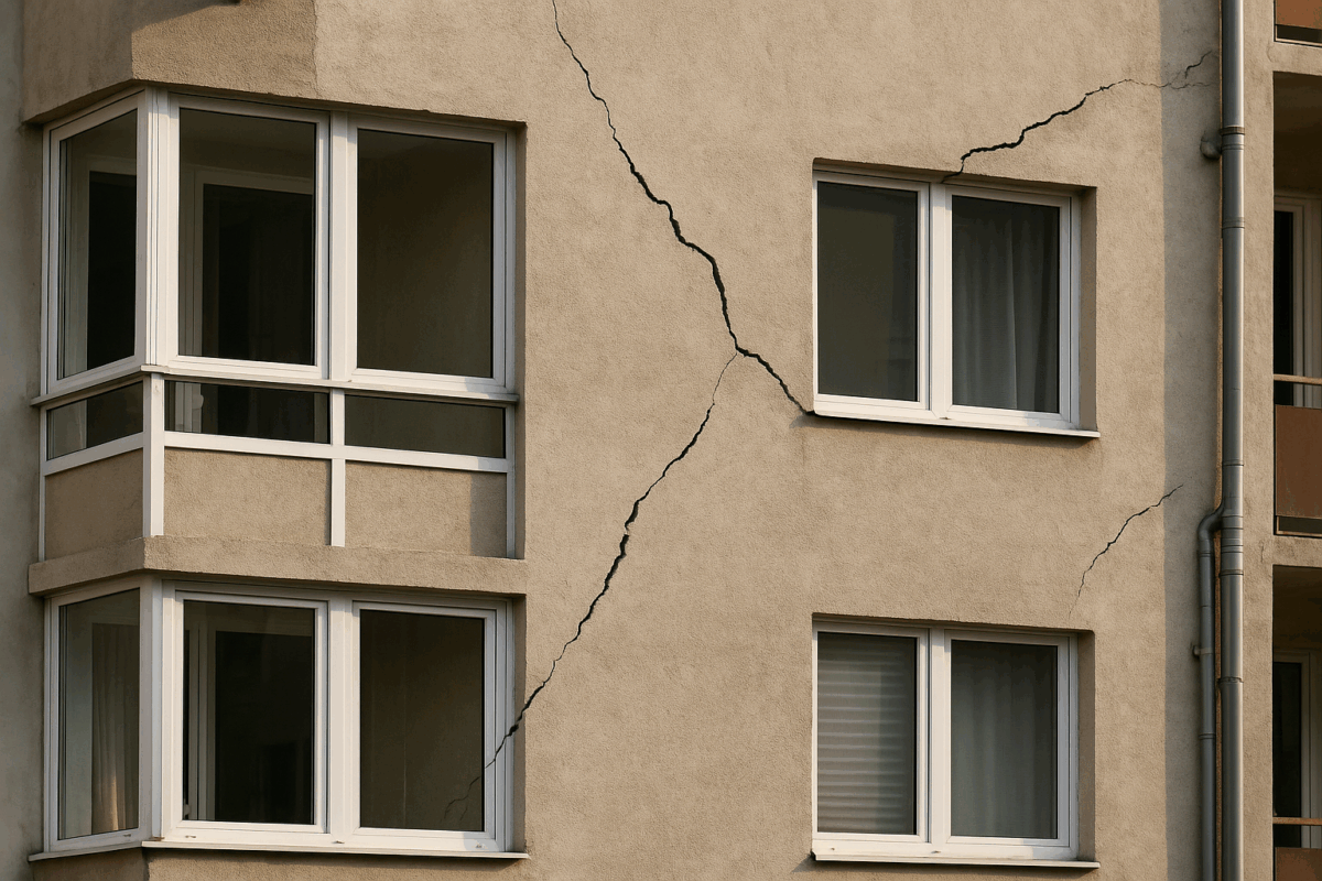 Жители на столичния квартал Слатина подадоха нов сигнал за пукнатини