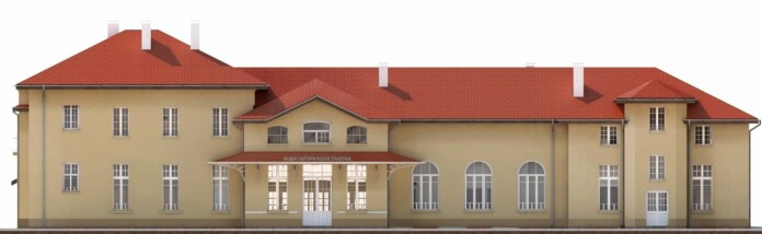 Реставрираната жп гара Реставрираната жп гара