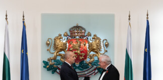 Румен Радев и Антъни Лейдън