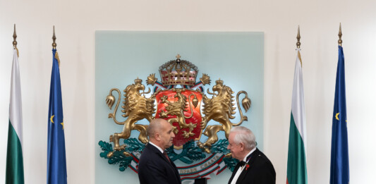 Румен Радев и Антъни Лейдън