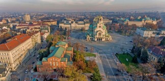 Центърът на София