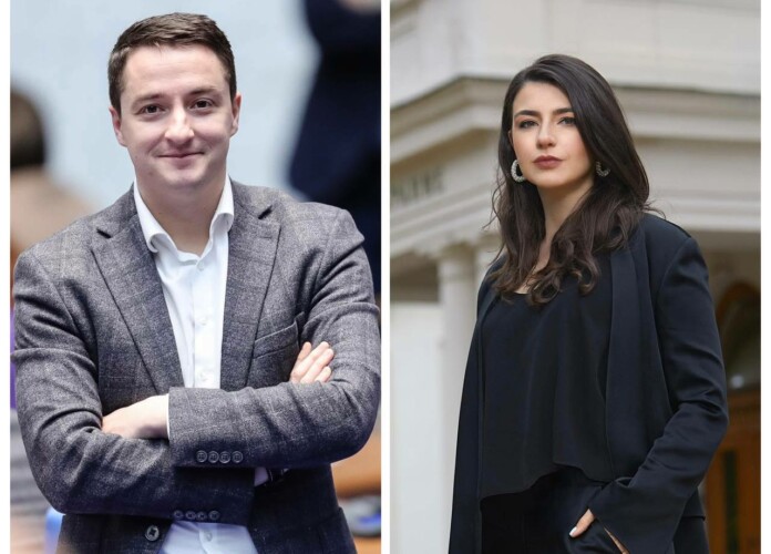 Явор Божанков и Лена Бориславова Депутатите Явор Божанков и Лена Бориславова