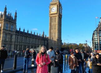 Габриела Руменова в Лондон