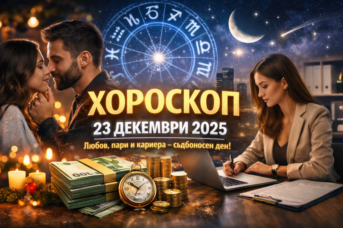 Според на 23 декември 2025 г тонът на деня е
