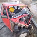 Ад на пътя Търговище – Разград: Мъж е с опасност за живота след брутален сблъсък (СНИМКИ) Катастрофа