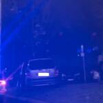 Кола се заби в стълб в Бургас, на място има полиция (ВИДЕО) Катастрофа